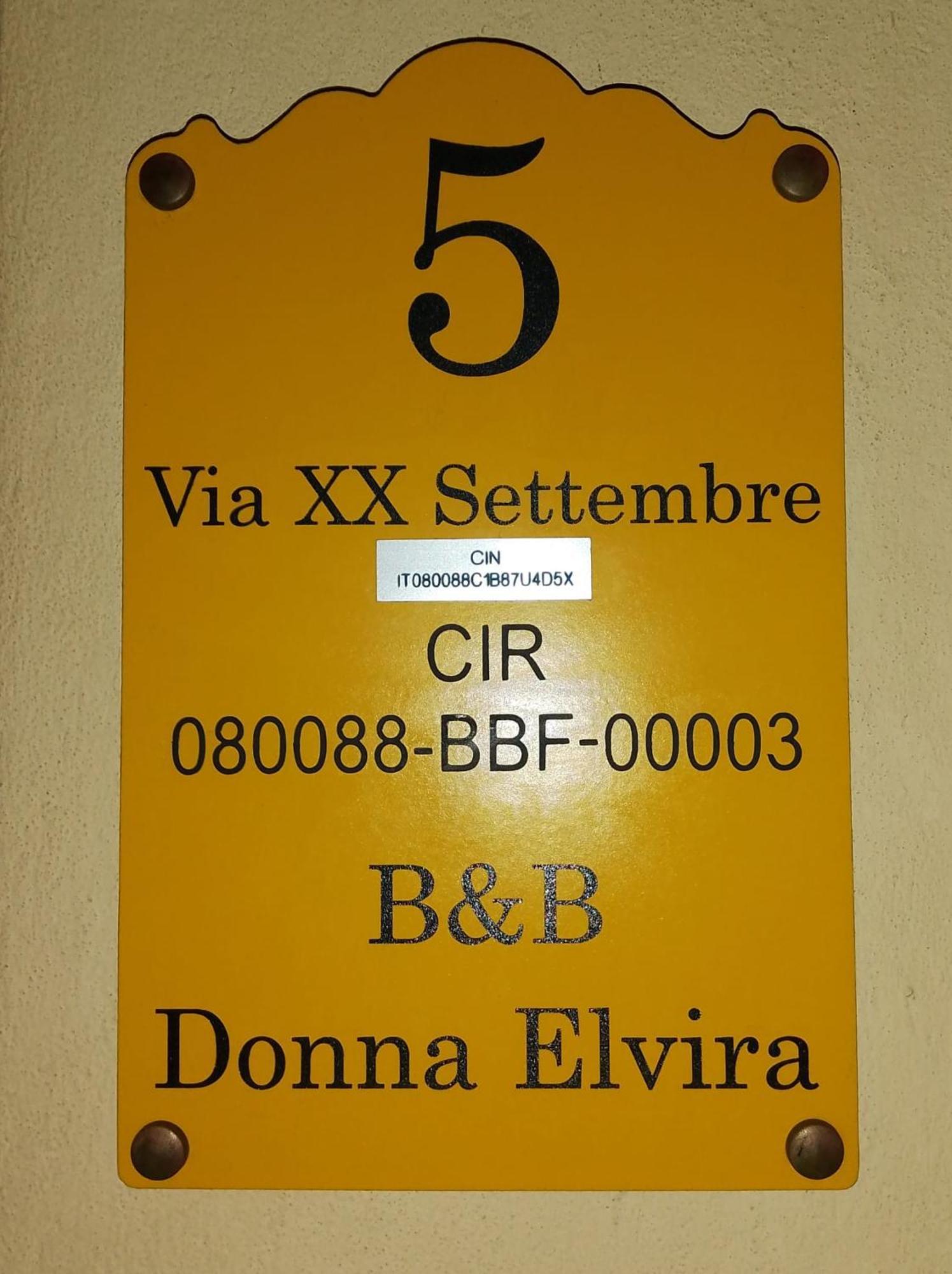 B&B Donna Elvira Siderno Exteriör bild